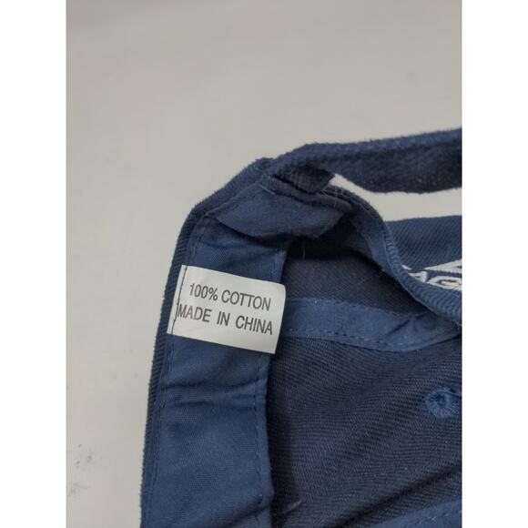 Vintage 2005 47th Daytona 500 Slideback Hat Adjustable Blue Embroidered Logo - Picture 10 of 11